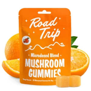 Road Trip Mushroom Gummies Orange