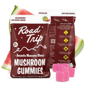 Road Trip Mushroom Gummies Watermelon